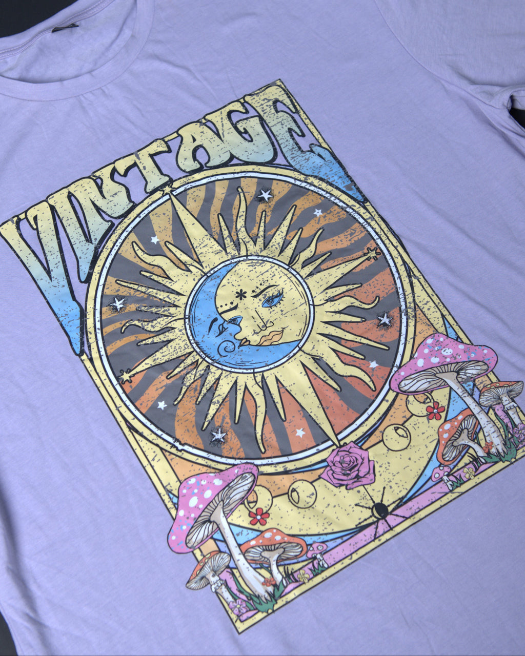 Vintage Sun & Moon Graphic Tee