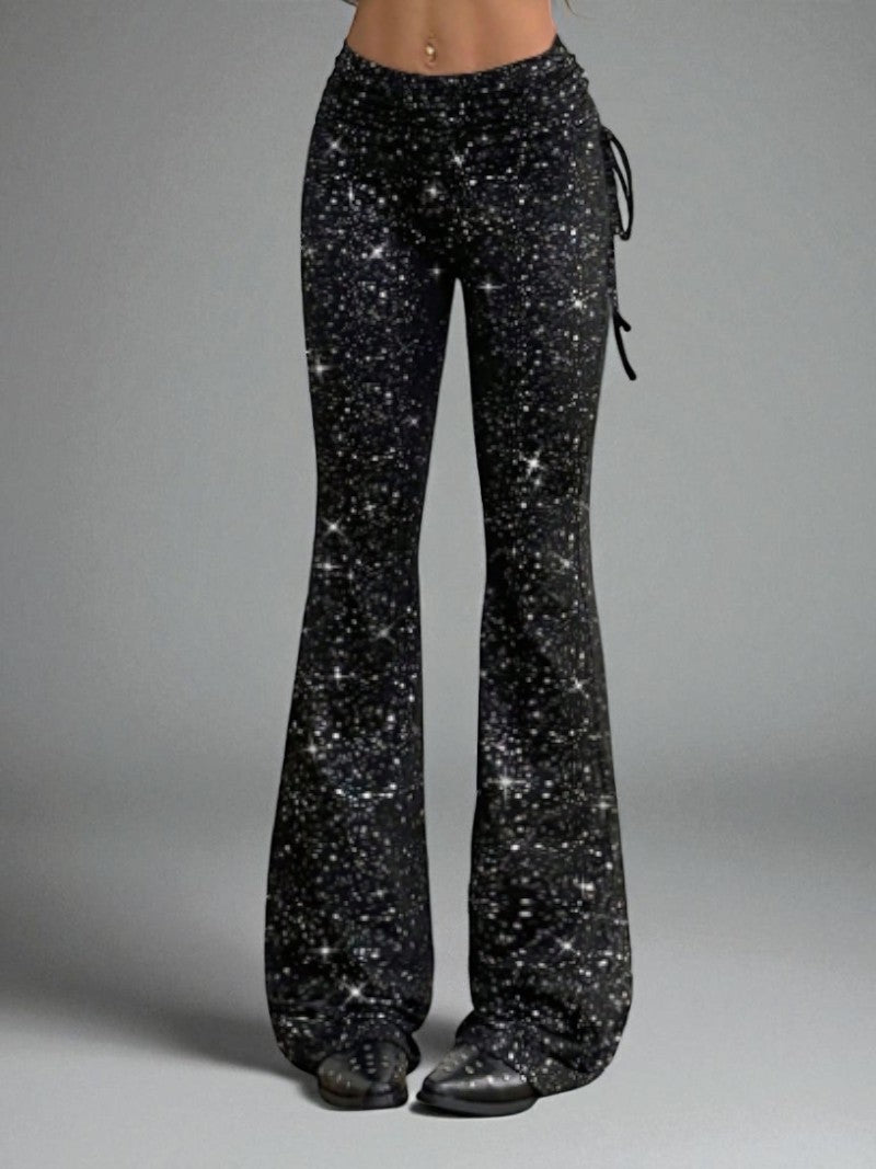 Starlit Flare Pants – High Stretch