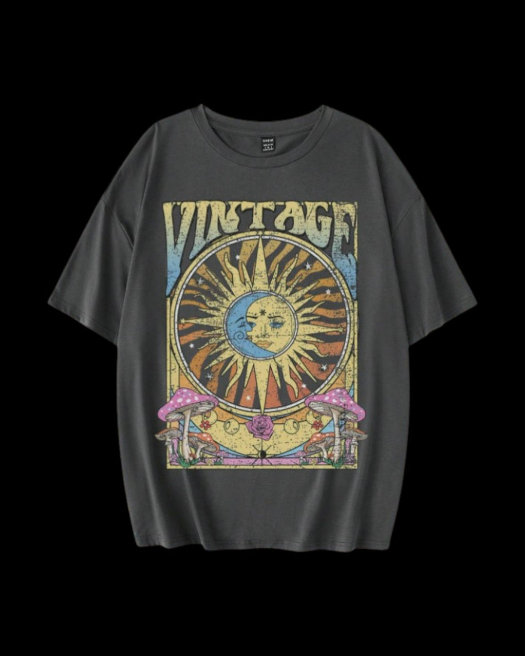 Vintage Sun & Moon Graphic Tee