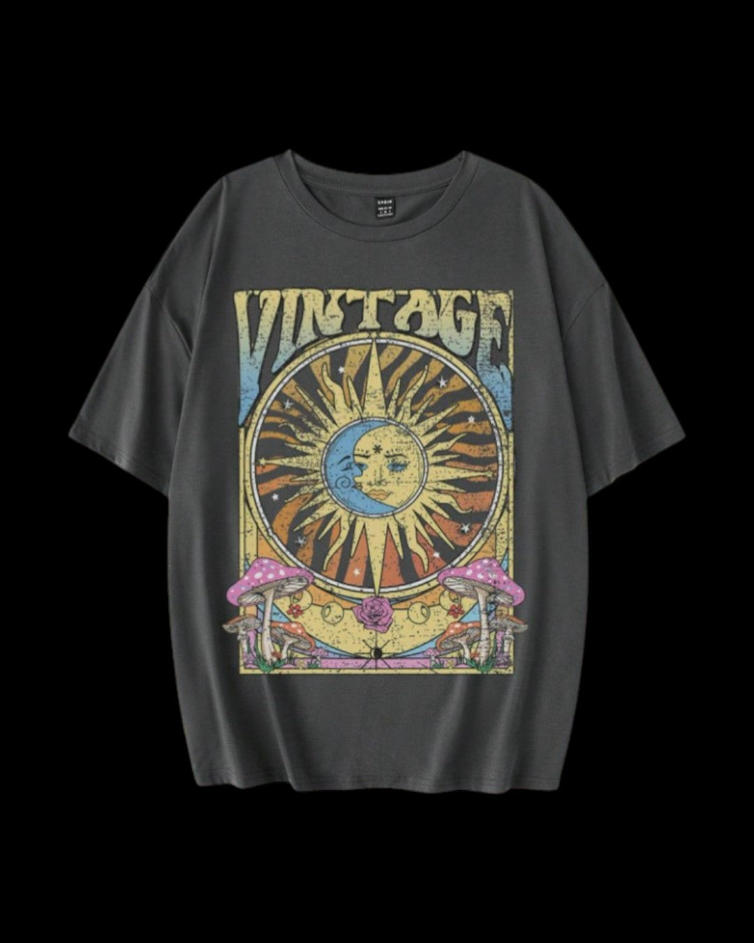 Vintage Sun & Moon Graphic Tee