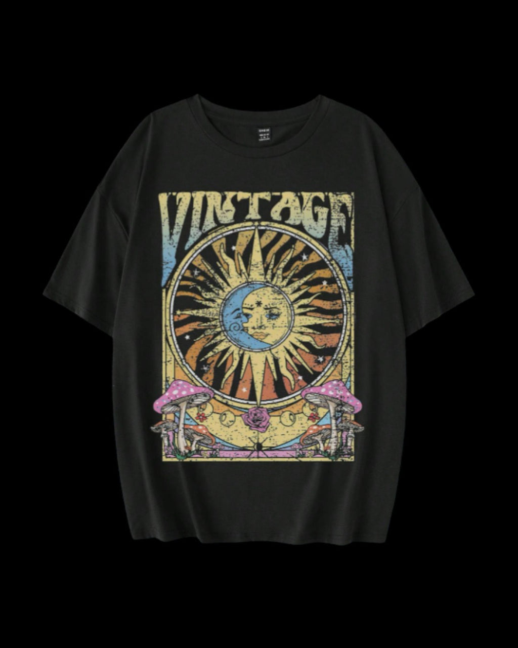 Vintage Sun & Moon Graphic Tee